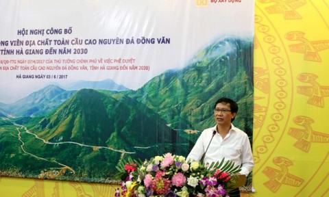 Công bố Quy hoạch xây dựng Công viên địa chất toàn Cầu cao nguyên đá Đồng Văn