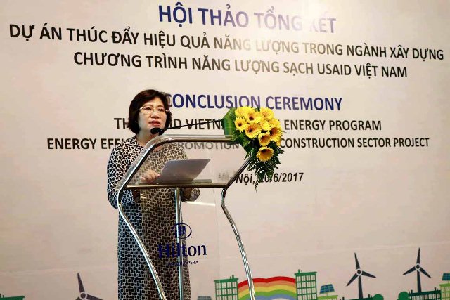 Tổng kết Dự án “Thúc đẩy hiệu quả năng lượng trong ngành Xây dựng”