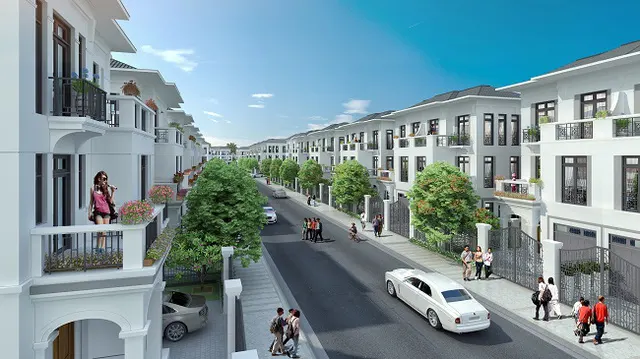 Độc đáo kiến trúc Đông Dương tại biệt thự song lập Vinhomes Riverside – The Harmony