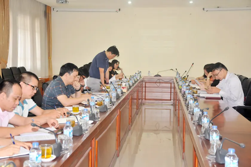 Tiếp và làm việc với đoàn công tác Bộ Xây dựng về công tác thanh kiểm tra năm 2016 và triển khai nhiệm vụ năm 2017