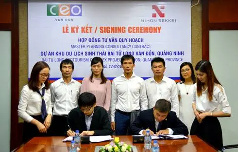 Nihon Sekkei tư vấn quy hoạch dự án BĐS nghỉ dưỡng tại Vân Đồn, Quảng Ninh