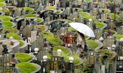 Khủng hoảng đất nghĩa trang ở châu Á