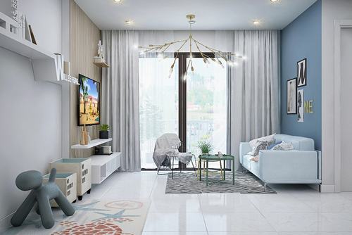 Thiết kế căn hộ Sài Gòn chỉ nhìn đã thấy mát