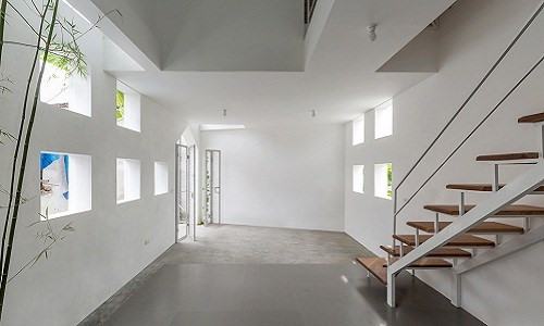 Ngôi nhà 3 tầng ở Nghệ An nổi bật trên báo Mỹ