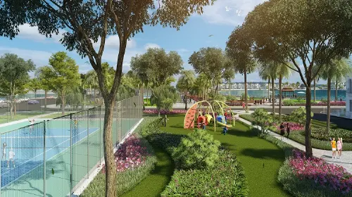 Kiến trúc Italy đặc trưng tại Vinhomes Riverside – The Harmony