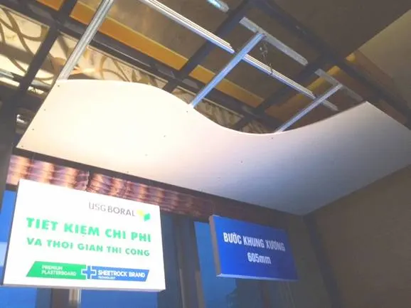 Mua tấm thạch cao Sheetrock® Firebloc được bảo hiểm cháy nổ 1 tỷ đồng