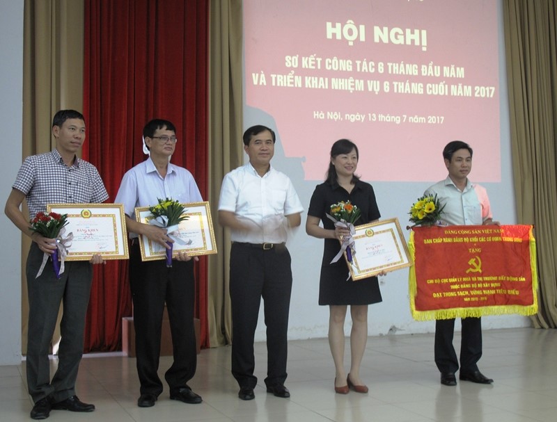 Đảng bộ Bộ Xây dựng triển khai công tác 6 tháng cuối năm 2017