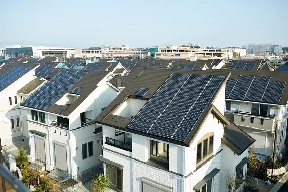 Mô hình nhà ở thông minh, khu đô thị thông minh Fujisawa Smart Town do hãng Panasonic hợp tác phát triển tại Tokyo (Nhật Bản)