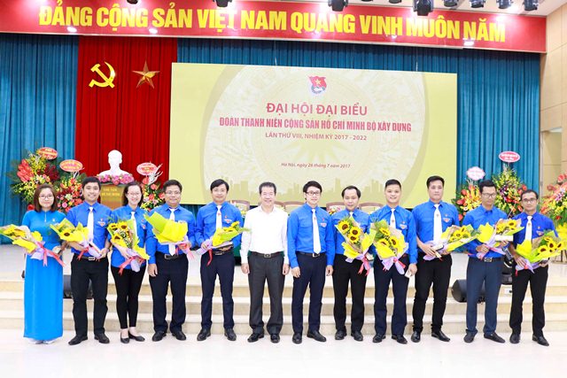 Đoàn Thanh niên Bộ Xây dựng tổ chức Đại hội khóa VIII, nhiệm kỳ 2017 – 2022