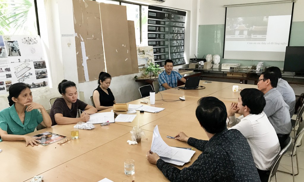 SHHT: “Vấn đề Sơn trong bảo tồn và trùng tu Di tích kiến trúc”