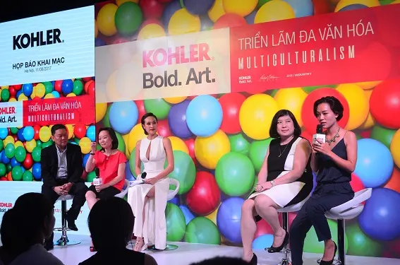 Triển lãm nghệ thuật KOHLER Bold. Art. với chủ đề “Đa văn hóa”