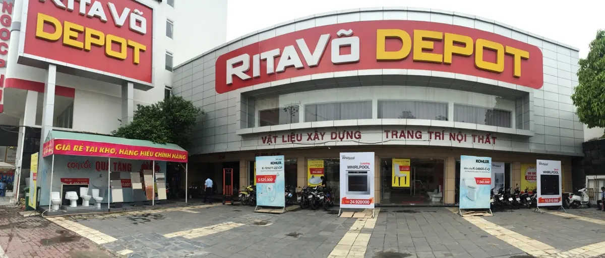 RitaVõ khai trương hệ thống Trung tâm VLXD – Nội thất RitaVõ Depot