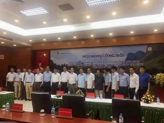 Cao Bằng: Công bố quy hoạch xây dựng Khu du lịch thác Bản Giốc