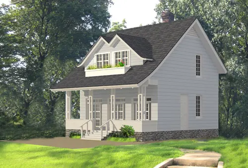 Xây nhà vườn 2 tầng ở Hà Nội với 600 triệu