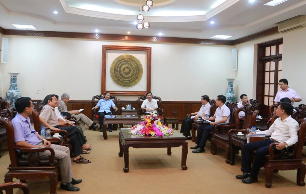 Chủ tịch Hội KTS Việt Nam kiểm tra công tác chuẩn bị Liên hoan KTS trẻ toàn quốc lần thứ VII