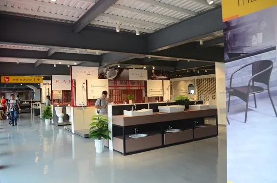 Không gian trưng bày tại Trung tâm