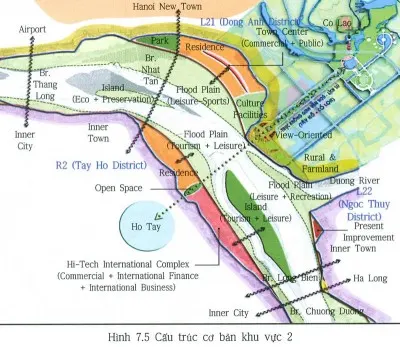 Quy hoạch chung xây dựng thủ đô Hà Nội đến năm 2030 tầm nhìn 2050