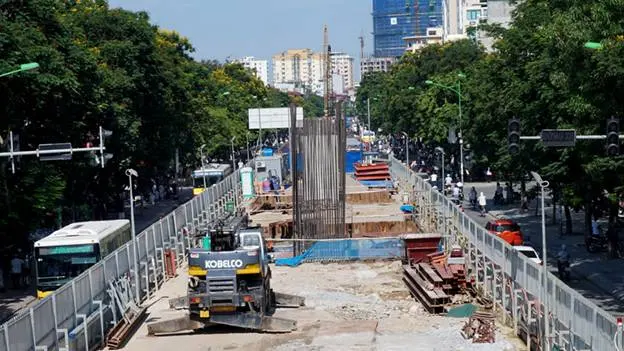Chỉ số giá xây dựng Dự án tuyến đường sắt đô thị đoạn Nhổn – ga Hà Nội