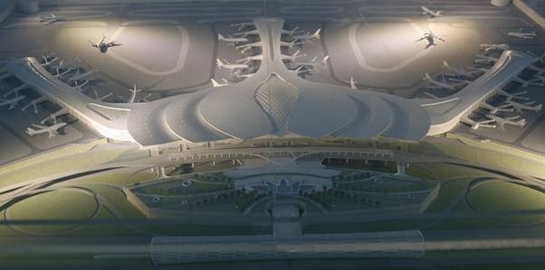 Thiết kế Nhà ga quốc tế Long Thành: Ba phương án đều có ý tưởng sáng tạo