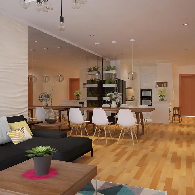 Đã mắt với căn nhà 120m2 mang đậm phong cách Bắc Âu tại Hà Nội
