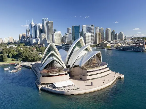 Trung tâm CBD với mật độ công trình cao tầng dầy đặc TP Sydney (Australia) 