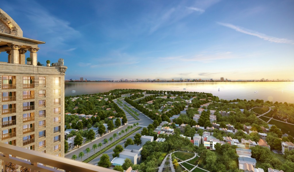 Hồ Tây – điểm hội tụ của những công trình đẳng cấp