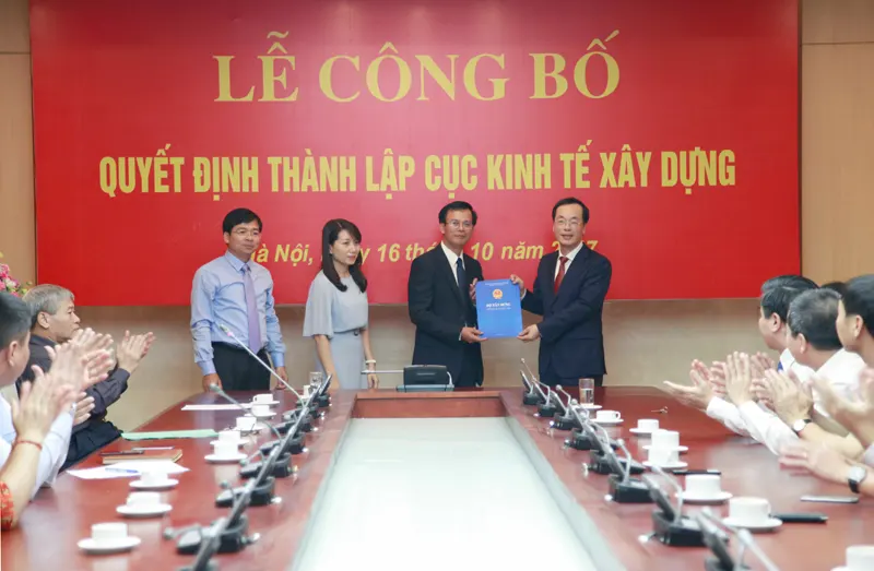 Thành lập Cục Kinh tế xây dựng