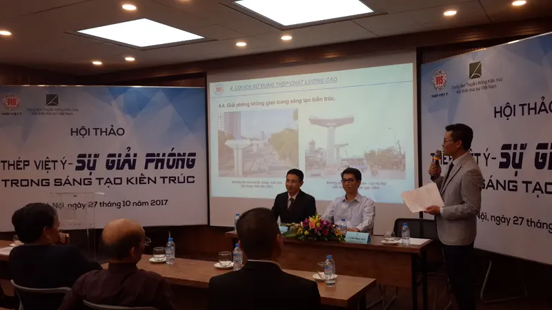 Thép Việt Ý – Sự giải phóng trong sáng tạo kiến trúc