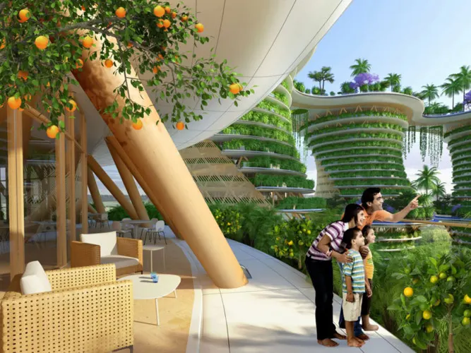 Ngôi làng sinh thái “tự cung tự cấp” độc đáo ở ngoại ô New Delhi