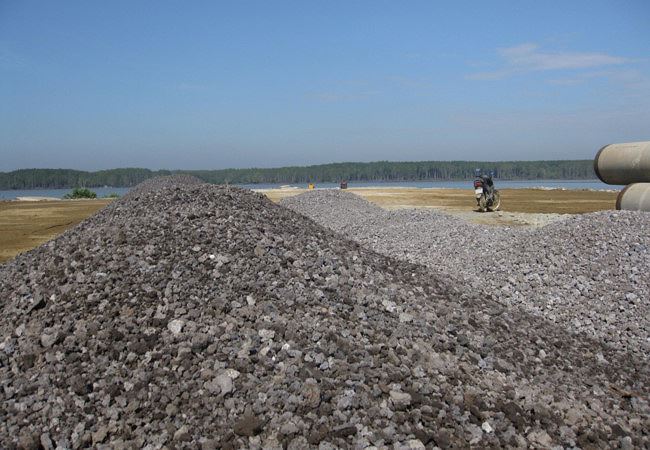 Sử dụng sản phẩm tái chế từ xỉ thép làm vật liệu xây dựng