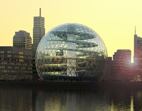 Tòa nhà chọc trời cung cấp lương thực cho thành phố tương lai