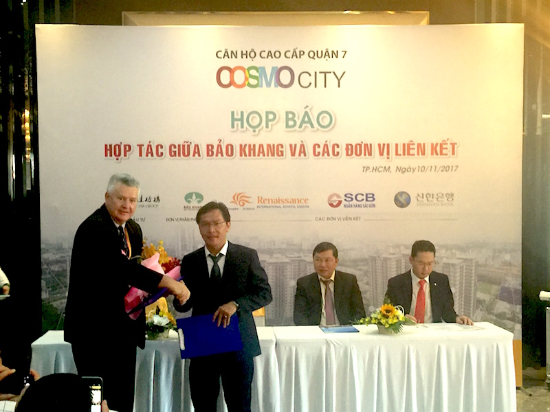 Cty Bảo Khang ký kết nhiều thoả thuận tốt cho Dự án Cosmo City