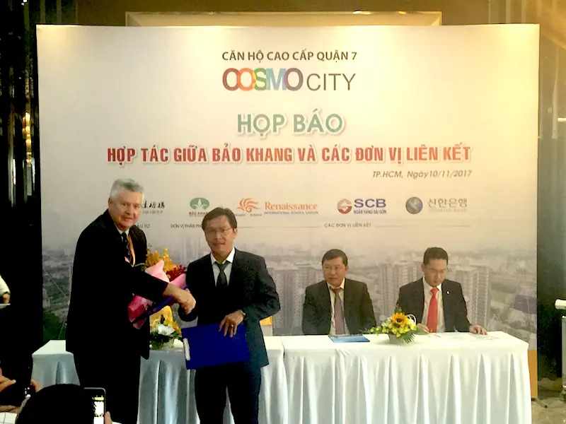 Cty Bảo Khang ký kết nhiều thoả thuận tốt cho Dự án Cosmo City
