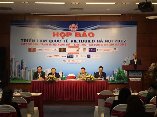 Sắp diễn ra triển lãm VIETBUILD Hà Nội 2017 lần thứ 3