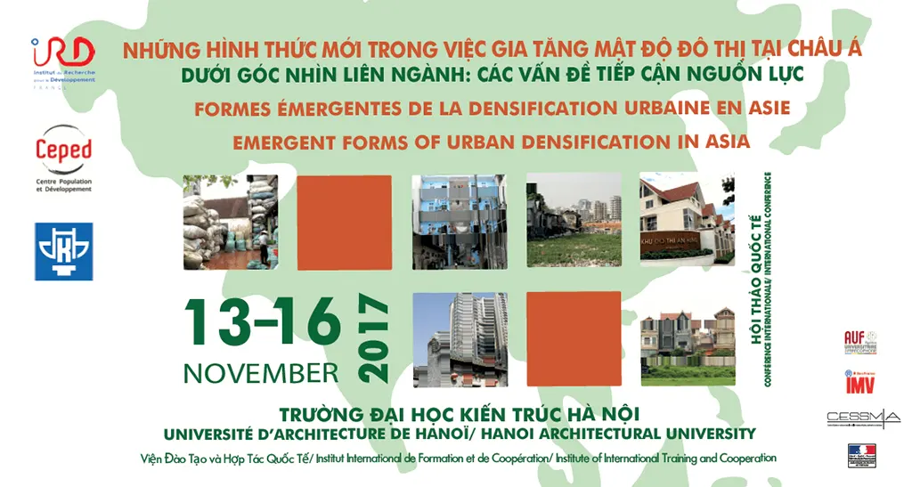 Hội thảo quốc tế: “Những hình thức mới trong việc gia tăng mật độ đô thị tại Châu Á”