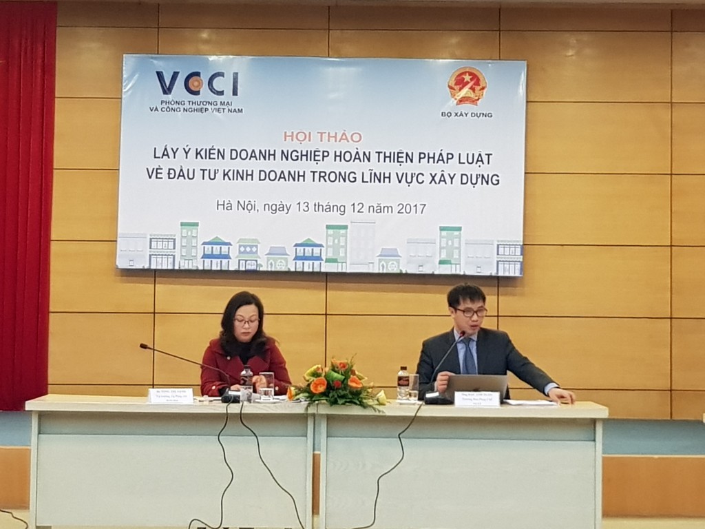 Bộ Xây dựng muốn cắt bỏ 40% điều kiện KD
