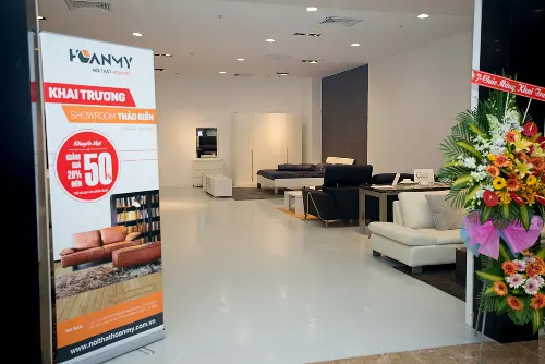 Nội thất Hoàn Mỹ khai trương showroom thứ 9