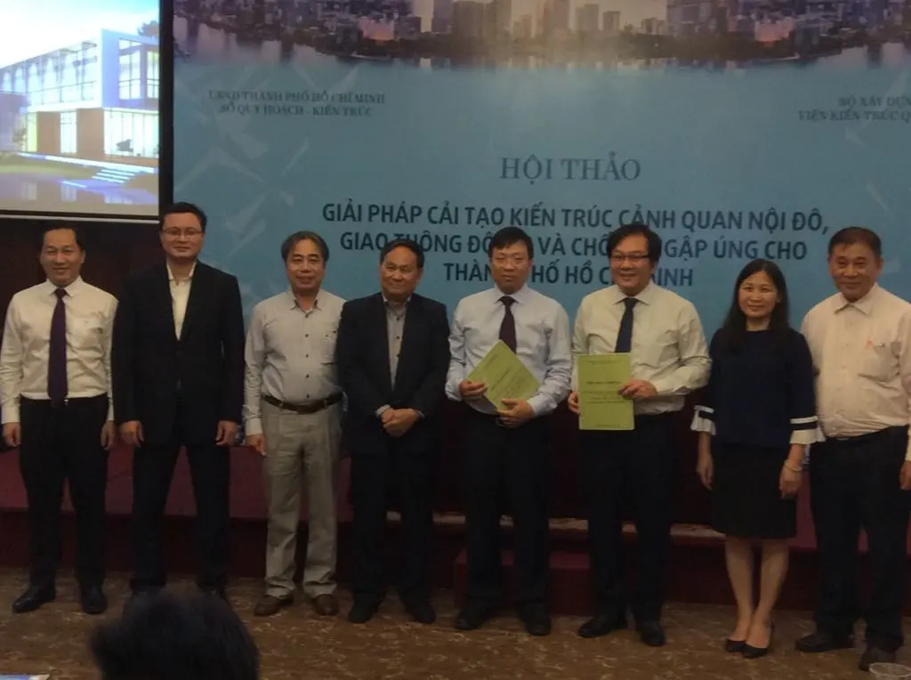 Hội thảo Giải pháp Cải tạo Kiến trúc cảnh quan nội đô, giao thông Đô thị và Chống ngập úng cho TPHCM