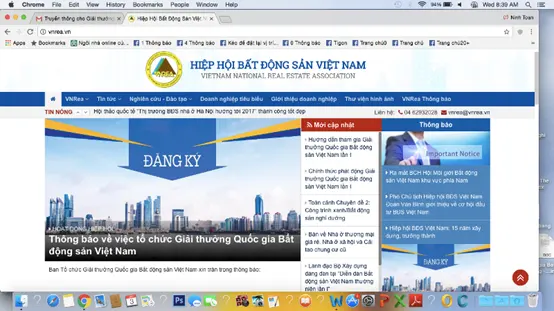 Chính thức nhận hồ sơ Giải thưởng Quốc gia Bất động sản Việt Nam
