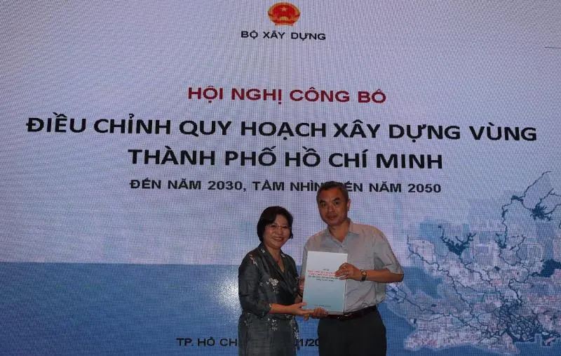 Bộ Xây dựng: Công bố điều chỉnh quy hoạch vùng TP Hồ Chí Minh
