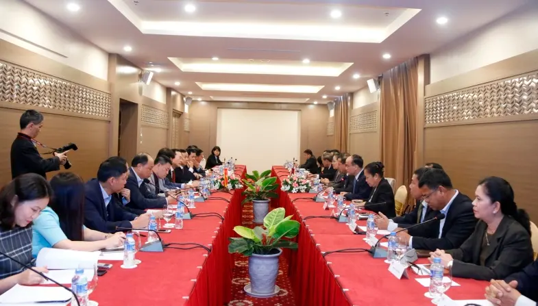 Việt Nam và Lào ký thỏa thuận liên quan đến Dự án xây dựng Nhà Quốc hội Lào mới
