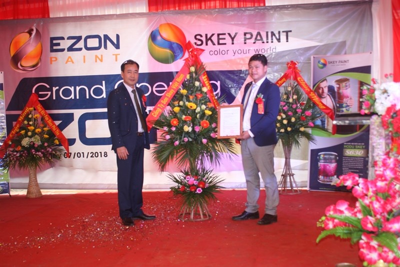 Cty Sơn Skey Việt Nam khai trương tổng kho tại Lai Châu