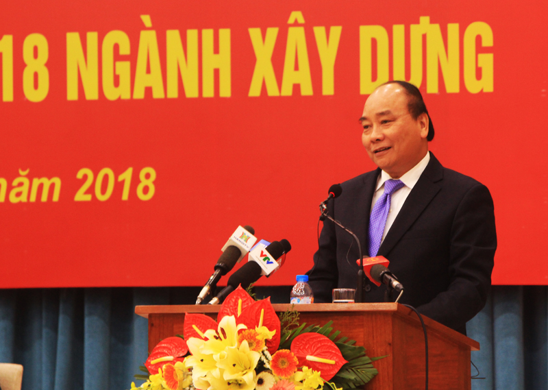 Thủ tướng Nguyễn Xuân Phúc: Bộ Xây dựng đi đầu trong rà soát, cắt giảm thủ tục hành chính