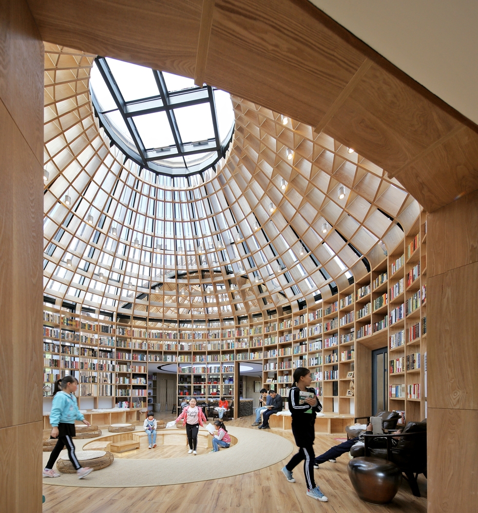 Thư viện độc đáo ở Hồ bắc Trung Quốc