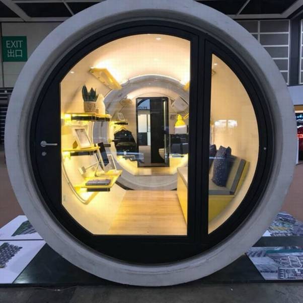 Những ngôi nhà siêu nhỏ trong ống bê tông là giải pháp vi mô về nhà ở