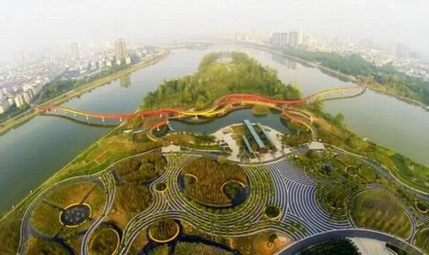 Bê tông thấm nước ở Thượng Hải chống lũ lụt