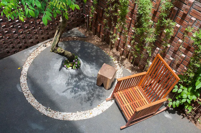 Ngôi nhà 40m2 với thiết kế sân vườn độc đáo ở Hà Nội