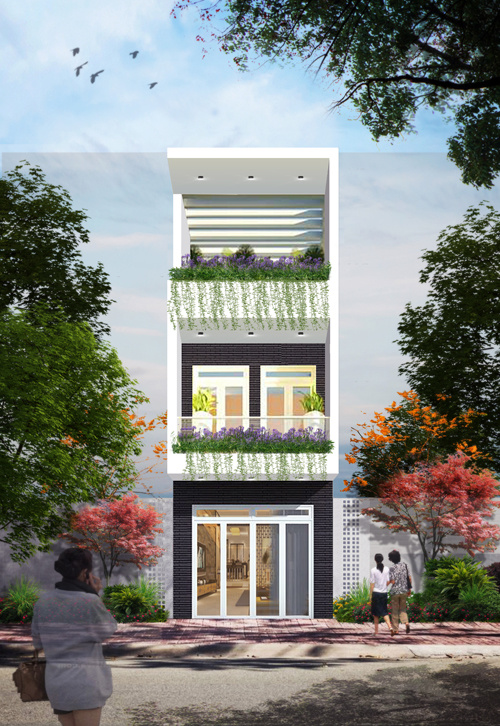 Tư vấn xây nhà ba tầng 850 triệu ở Sài Gòn