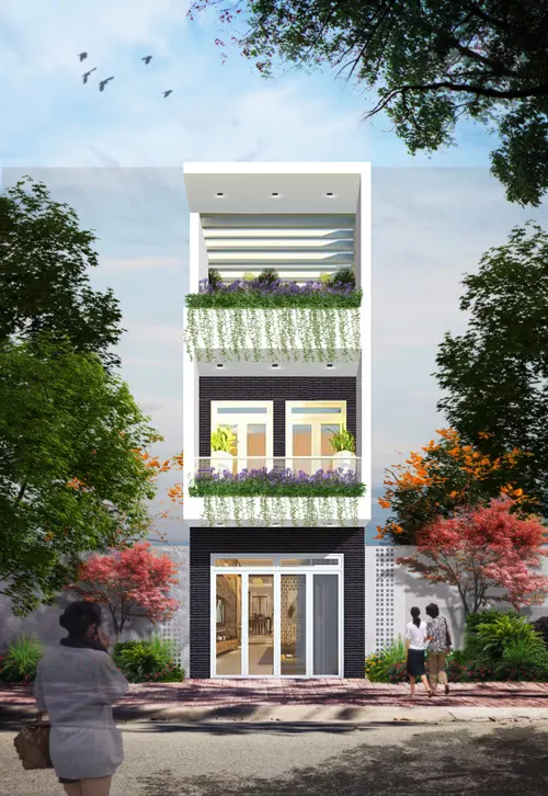Tư vấn xây nhà ba tầng 850 triệu ở Sài Gòn