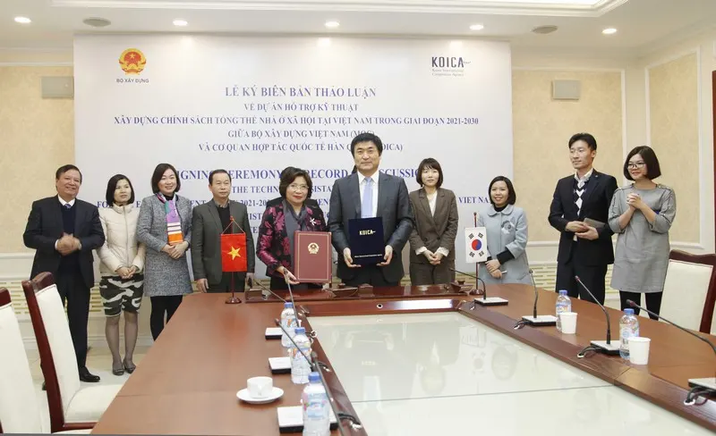 KOICA hỗ trợ Bộ Xây dựng xây dựng chính sách tổng thể nhà ở xã hội